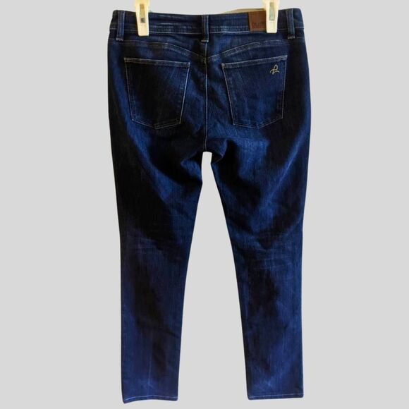 DL1961 Grace Jeans Womens Size 29 Dark Wash High Rise Straight Leg Stretch Denim - Picture 2 of 15